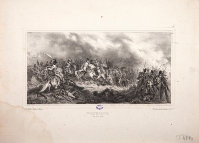 Waterloo, 18. kesäkuuta 1815 tekijältä Denis Auguste Marie Raffet